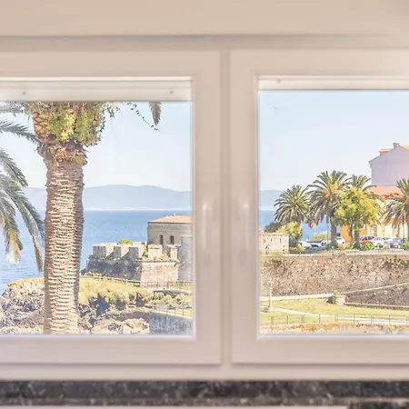 Apartamento Finisterre Con Vistas Al Mar Y Playa Exterior photo