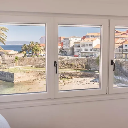 Apartamento Finisterre Con Vistas Al Mar Y Playa Exterior photo