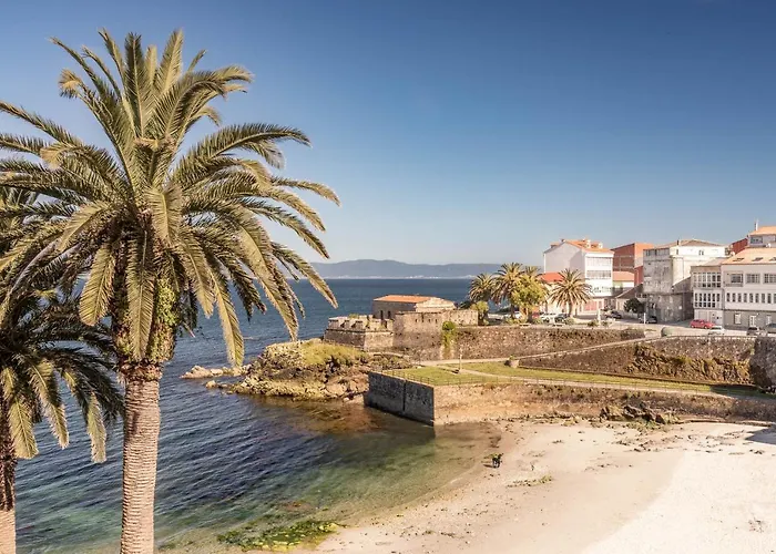 Apartamento Finisterre Con Vistas Al Mar Y Playa